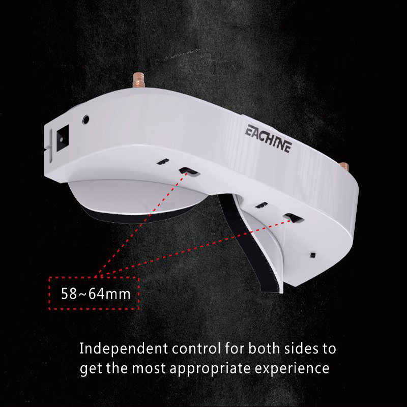 Eachine EV100 720*540 5.8G 72C - đánh giá và giá Skyzone Cobra X V2 Fpv Goggles