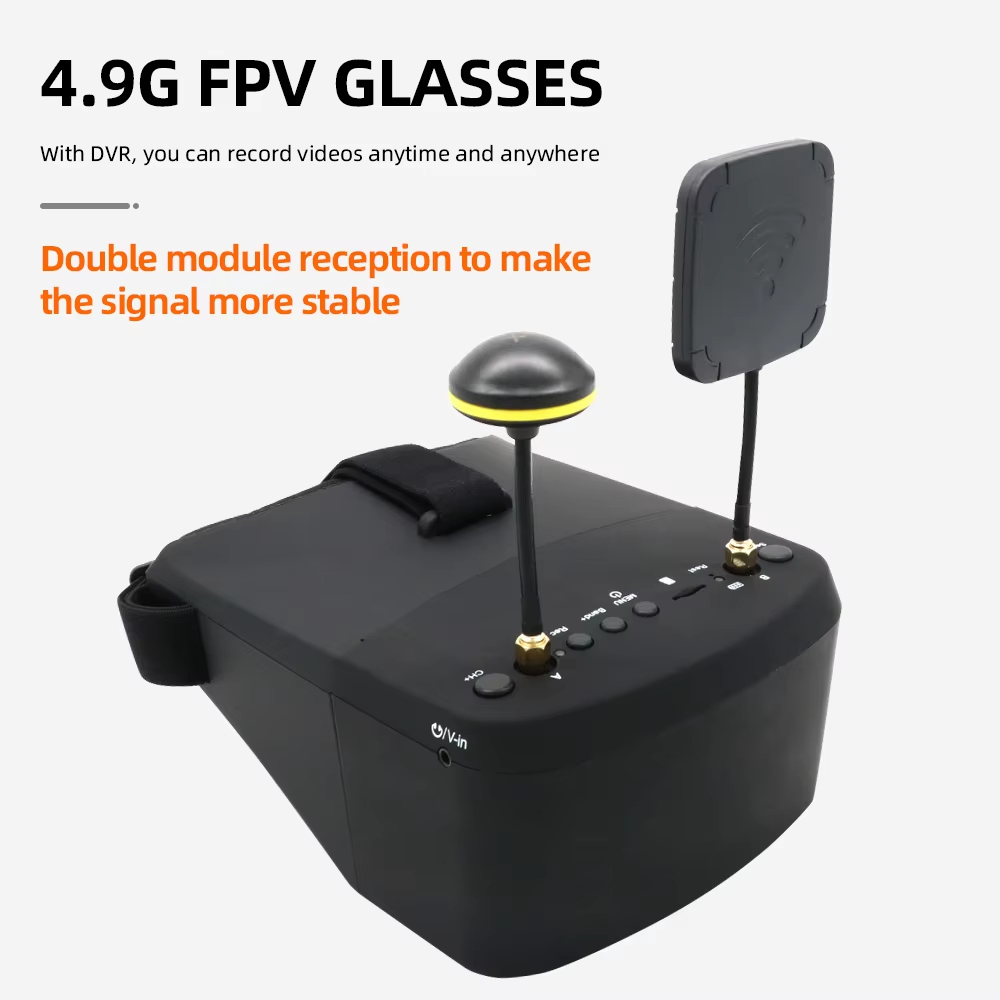 LS800D 5 Inch 800*480 FPV Vide - đánh giá và giá Skyzone Cobra X V2 Fpv Goggles